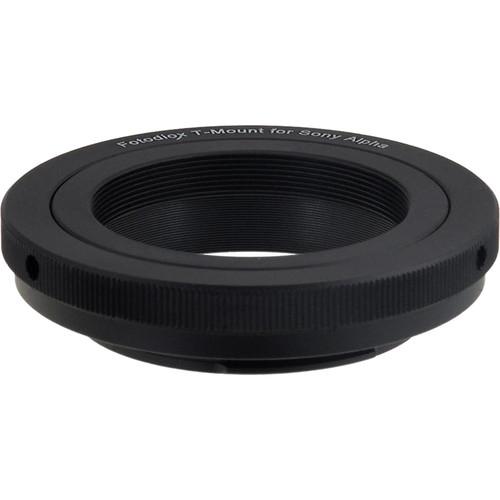 FotodioX Lens Mount Adapter for T-Mount T T-2 Screw Mount SLR Lens to Sony Alpha A-Mount Mount SLR Camera Body