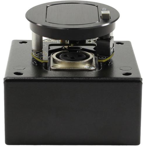 FSR T3-MJ1BM Table Microphone Mount Box with Mute & Improved Noise Isolation