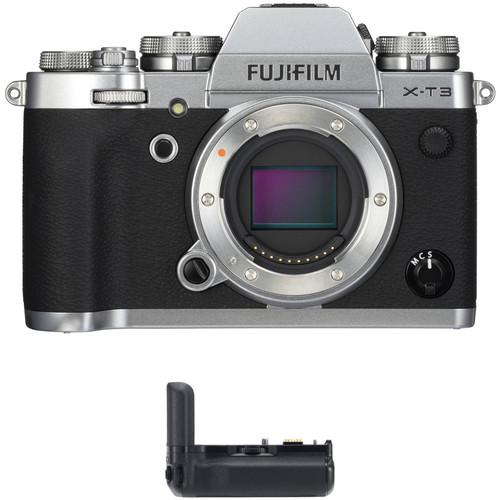 FUJIFILM X-T3 Mirrorless Digital Camera Body with Battery Grip Kit