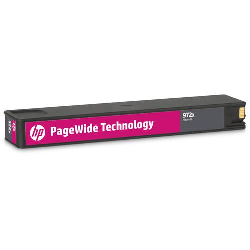 HP 972X High Yield Magenta Original PageWide Cartridge, HP, 972X, High, Yield, Magenta, Original, PageWide, Cartridge