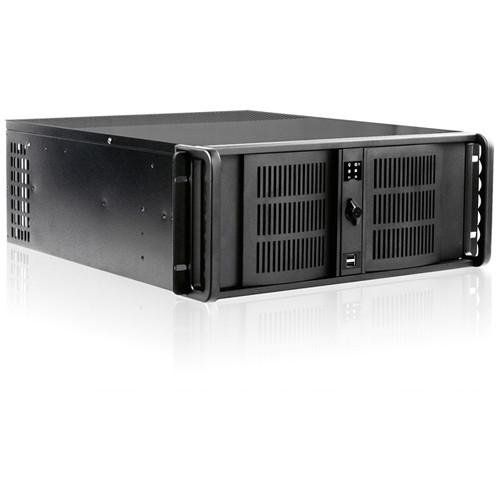 iStarUSA D-400-6 4 RU Compact Stylish Rackmount Chassis Kith with BPN-DE340SS SAS SATA Tray-Less Hot-Swap Cage