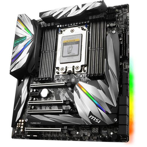 MSI MEG X399 Creation TR4 E-ATX Motherboard