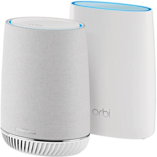 Netgear Orbi Mesh Wi-Fi System with Orbi Voice Smart Speaker