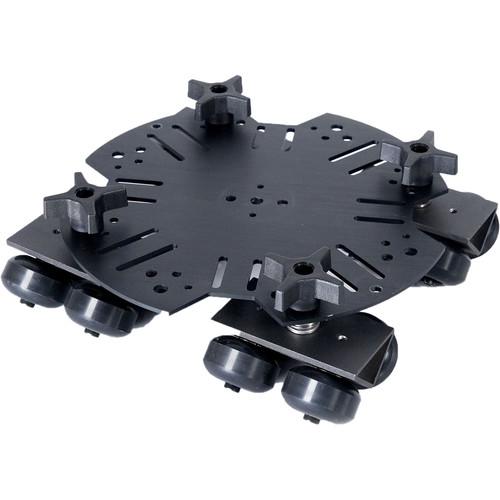 ProAm USA SolidTrax Universal Track Dolly DIY Wheels - Set Of 4 - Works With Modus System