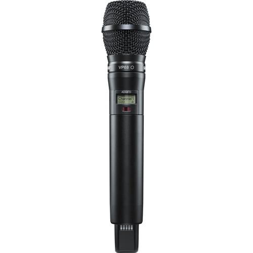 Shure ADX2FD VP68 ShowLink-Enabled Frequency Diversity Handheld Transmitter
