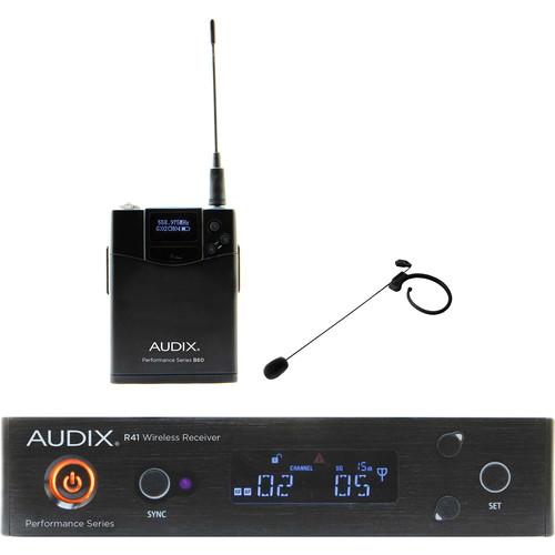 Audix AP41 Performance Series Single-Channel Bodypack Wireless System with HT7 Single-Ear Condenser Microphone, Audix, AP41, Performance, Series, Single-Channel, Bodypack, Wireless, System, with, HT7, Single-Ear, Condenser, Microphone