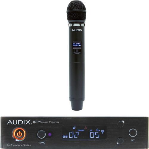 Audix AP41 Performance Series Single-Channel Wireless System with H60 VX5 Handheld Transmitter, Audix, AP41, Performance, Series, Single-Channel, Wireless, System, with, H60, VX5, Handheld, Transmitter