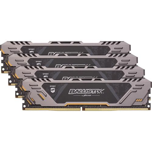 Ballistix 64GB Sport AT Series DDR4 3200 MHz DR UDIMM Memory Kit