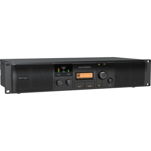 Behringer NX1000D Ultra-Lightweight Class-D Power Amplifier with DSP