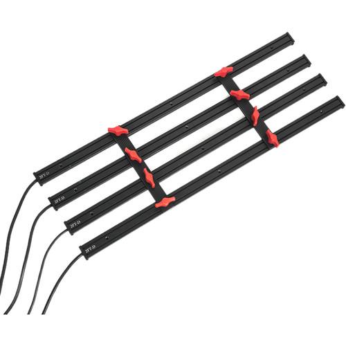 CAME-TV Boltzen Andromeda Slim Tube Daylight LED 4 Light Kit 2FT-D4