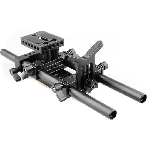 CAMVATE Shoulder Rig with 15mm Rod System and Lens Support