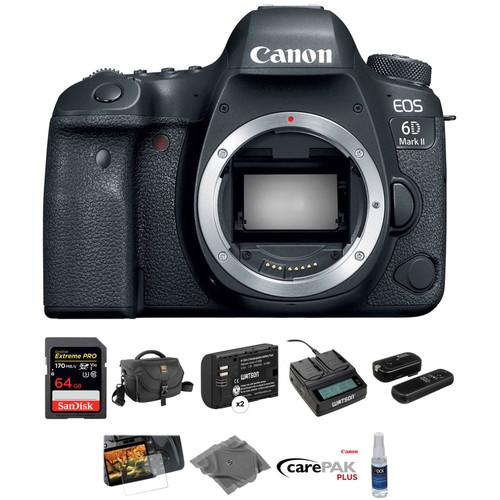 Canon EOS 6D Mark II DSLR Camera Body Deluxe Kit