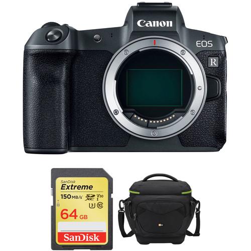 Canon EOS R Mirrorless Digital Camera Body with Accessories Kit, Canon, EOS, R, Mirrorless, Digital, Camera, Body, with, Accessories, Kit
