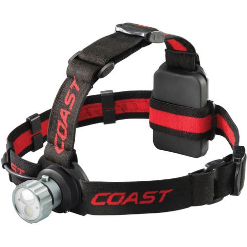 COAST HL45 Dual-Color Wide-Angle Flood Beam LED Headlamp