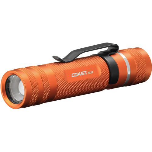COAST PX1R Pure Beam Focusing Rechargeable LED Flashlight