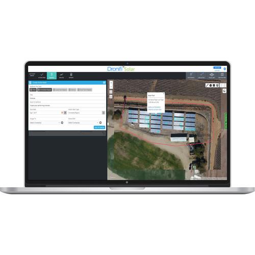 Dronifi Solar Aerial Imagery Software Subscription