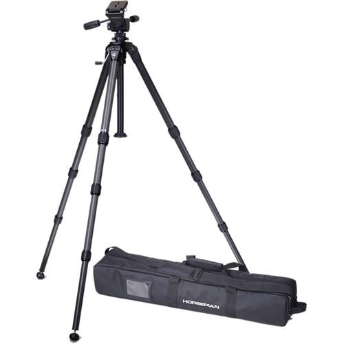Horseman 511857 Carbon Fiber Tripod with Pan Head and Soft Case
