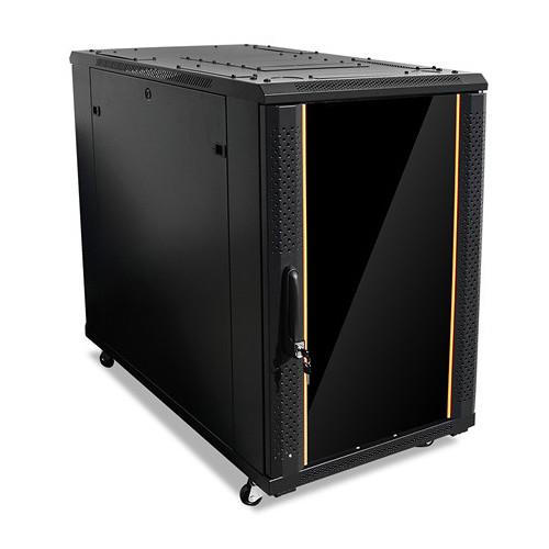 iStarUSA Claytek WNG1810-DWR2U Knock-Down Server Cabinet with 2 RU Sliding Drawer