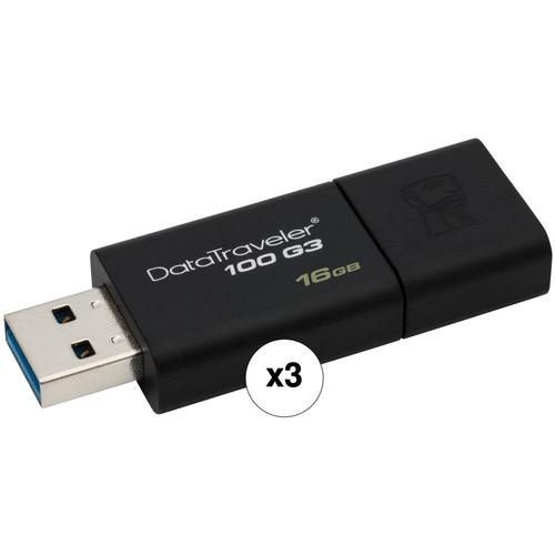 Kingston 16GB DataTraveler 100 G3 USB