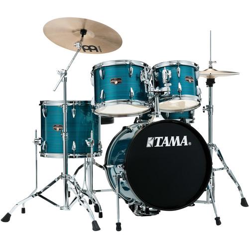TAMA IP58NCHLB Imperialstar 5-Piece Drum Set with Cymbals
