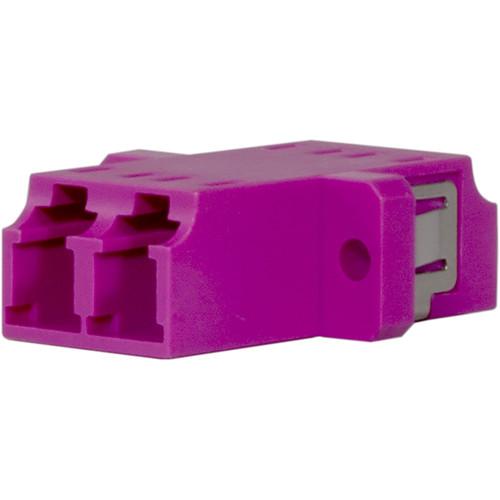 TechLogix Networx OM4 LC to LC Duplex Multimode Fiber Optic Coupler
