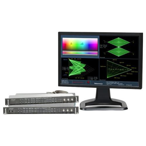 Tektronix Multi-Format Waveform Rasterizer Monitor with