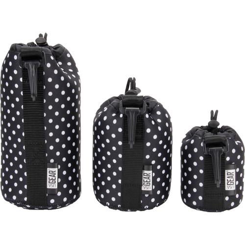 USA GEAR FlexARMOR FlexSLEEVE Lens Pouch Case Set