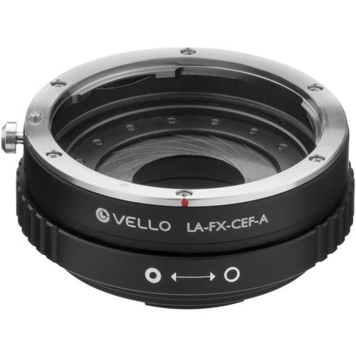 Vello Canon EF EF-S Lens to Fujifilm X-Mount Camera Lens Adapter with Aperture Control
