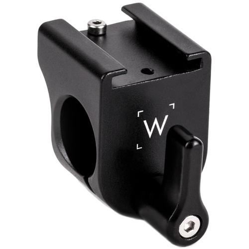 Wooden Camera 15mm Rod Clamp to Hot Shoe Mount, Wooden, Camera, 15mm, Rod, Clamp, to, Hot, Shoe, Mount