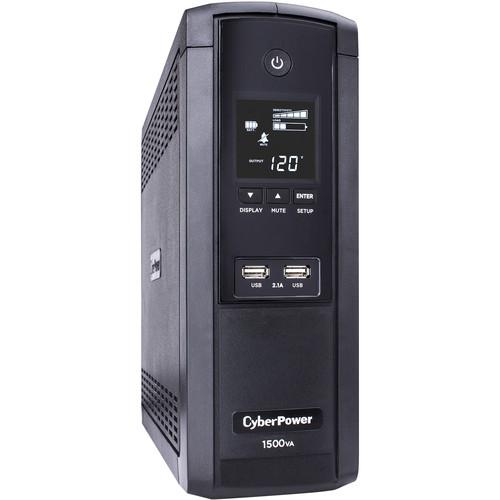 CyberPower UPS SYSTEM-1500VA 900W,Sim Sine Wave,Nema 5-15P,6
