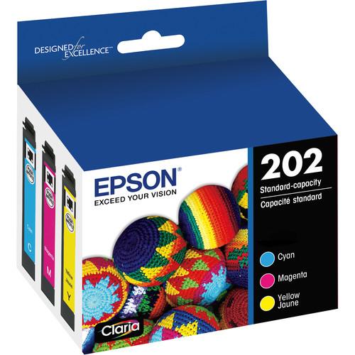Epson Claria 202 Standard-Capacity Ink Cartridge Color Combo Pack