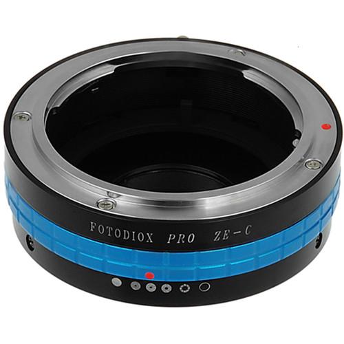FotodioX Mamiya 35mm ZE to C-Mount Lens Adapter with Aperture Control Dial
