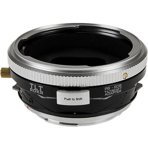 FotodioX Pro TLT ROKR Tilt Shift Lens Mount Adapter for Pentacon 6 Lens to Canon EF- EF-S-Mount Camera