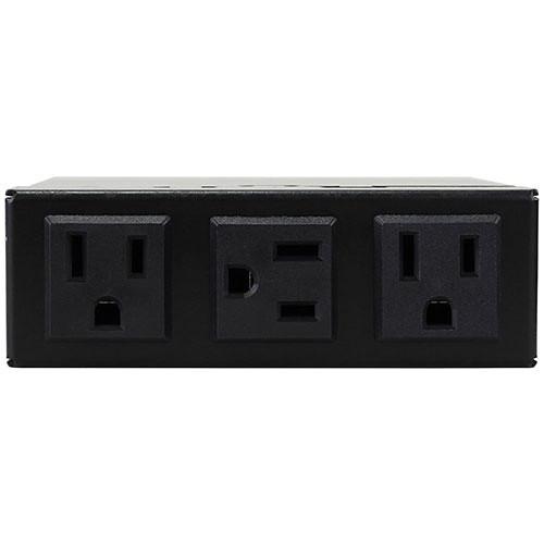 FSR T6 Large Bracket with 3 AC Outlets, Center Outlet Rotated