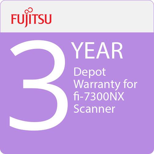 Fujitsu 3-Year Depot Warranty for fi-7300NX