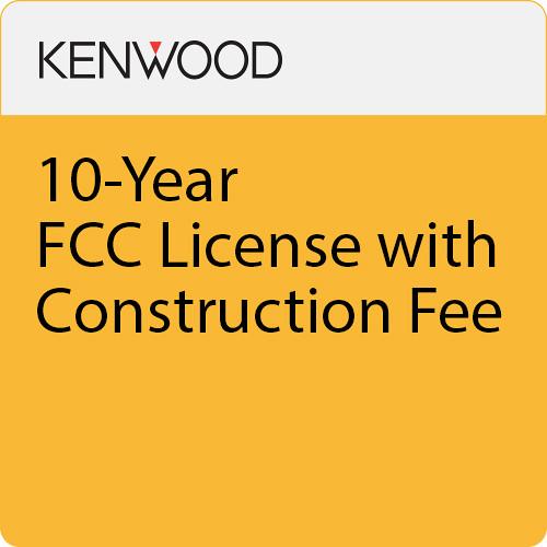 Kenwood 10-Year FCC License with Construction Fee for NXR-710MPSD 810MPSD Repeater