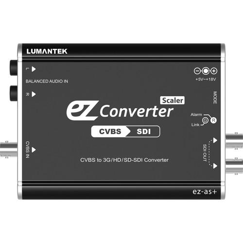Lumantek CVBS to 3G HD SD-SDI Converter with Scaler