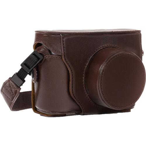 MegaGear Ever Ready Leather Camera Case with Strap for Fujifilm X Series