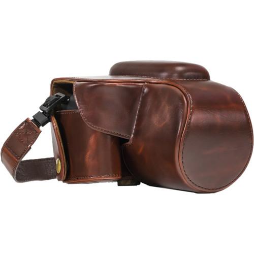 MegaGear Ever Ready PU Leather Camera Case and Strap for Canon PowerShot SX50 HS