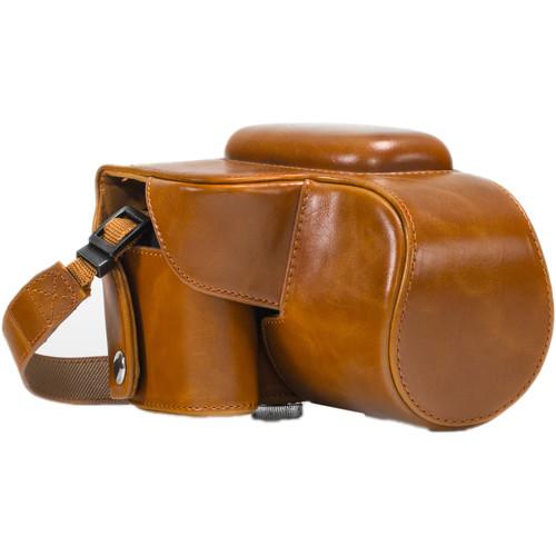 MegaGear Ever Ready PU Leather Camera Case and Strap for Canon PowerShot SX50 HS