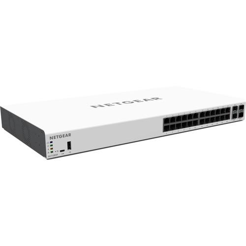 Netgear GC728XP 24-Port Gigabit PoE Managed Smart Cloud Switch