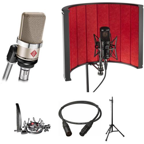 Neumann TLM-102 Large-Diaphragm Condenser Microphone Vocal Studio Kit