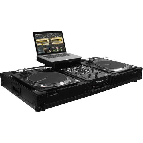 Odyssey Innovative Designs Flight FX Glide-Style DJ Coffin for 10" Format Mixer & Two Turntables