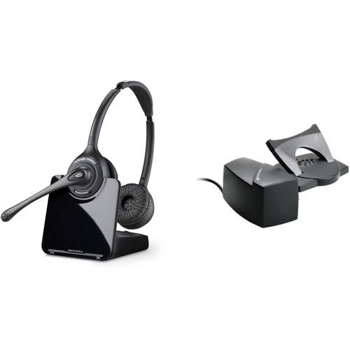 Plantronics CS520 Wireless Headset System with HL10 Handset Lifter