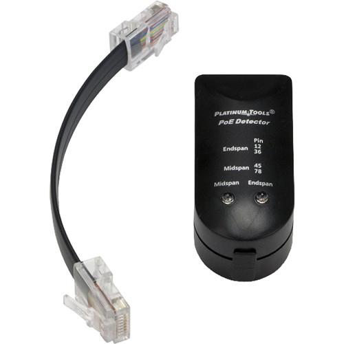 Platinum Tools TPS100C Pocket-Size PoE Detector for Network Cables