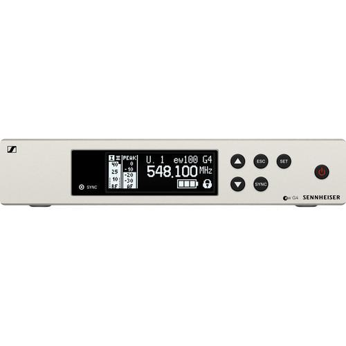 Sennheiser EM 100 G4 Wireless UHF True Diversity Rackmount Receiver A: