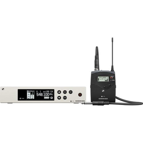 Sennheiser ew 100 G4 Wireless Instrument System with Ci 1 Guitar Cable A: