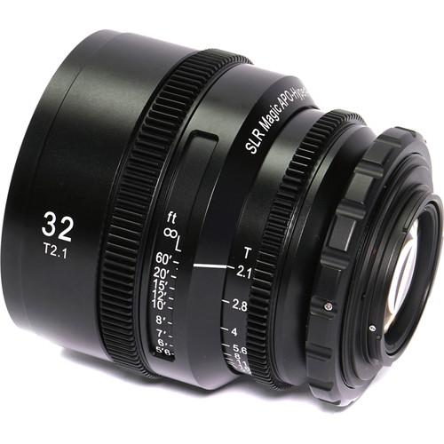 SLR Magic APO HyerPrime CINE 32mm T2.1 Lens EF