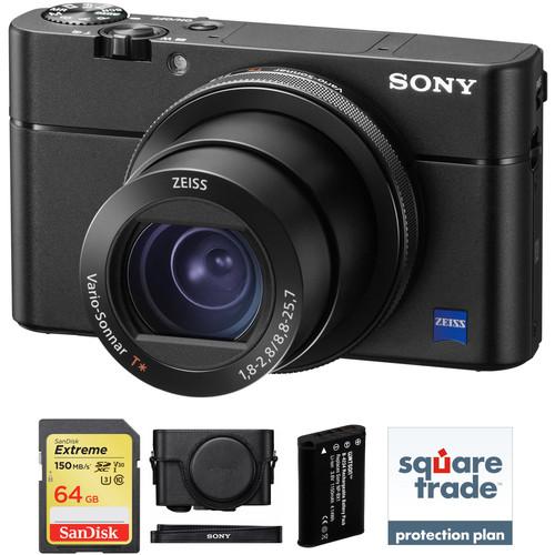 Sony Cyber-shot DSC-RX100 V Digital Camera Deluxe Kit