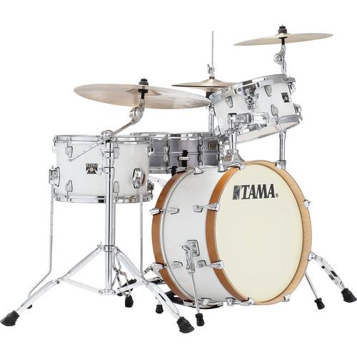 Tama Starclassic Maple Vintage 3-Piece Shell Pack with 20" Bass Drum White Smoke